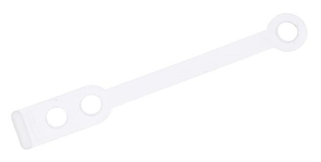 Gummiband Silicone Platta Korta 50-p